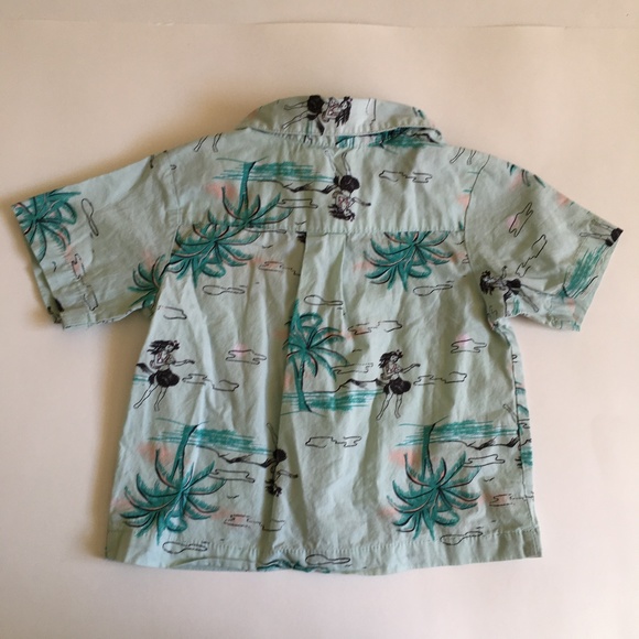 Grayson mini boy's hawaiian shirt. Size 3T. - Picture 4 of 6